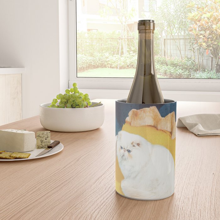 Lemon Meow Pie - Cat Meringue Wine Chiller Gallery Image 4