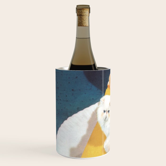 Lemon Meow Pie - Cat Meringue Wine Chiller Gallery Image 2