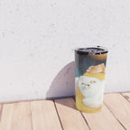 Lemon Meow Pie - Cat Meringue Travel Mug Gallery Image 4