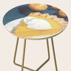 Lemon Meow Pie - Cat Meringue Side Table Gallery Image 2