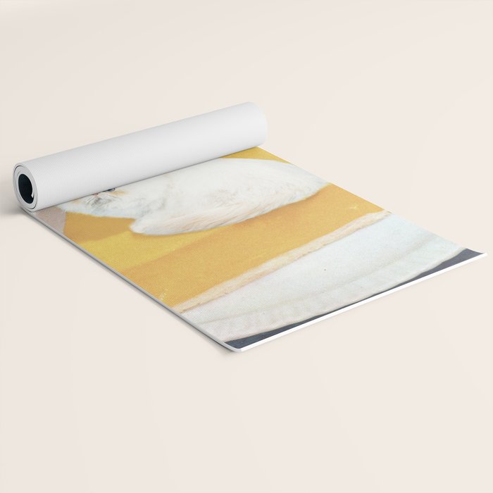 Lemon Meow Pie - Cat Meringue Yoga Mat Gallery Image 2