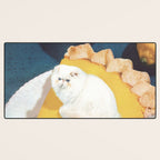 Lemon Meow Pie - Cat Meringue Desk Mat Gallery Image 3