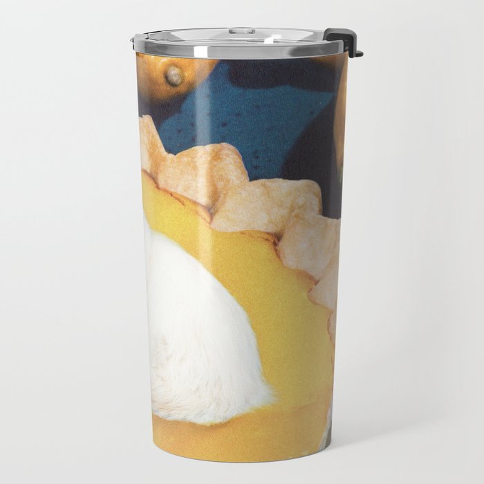 Lemon Meow Pie - Cat Meringue Travel Mug Gallery Image 2