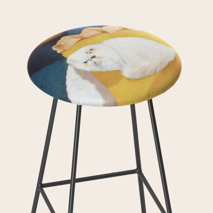 Lemon Meow Pie - Cat Meringue Stool Gallery Image 2