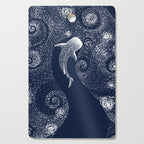 Star eater in Van Gogh style Cutting Board Gallery Image 1