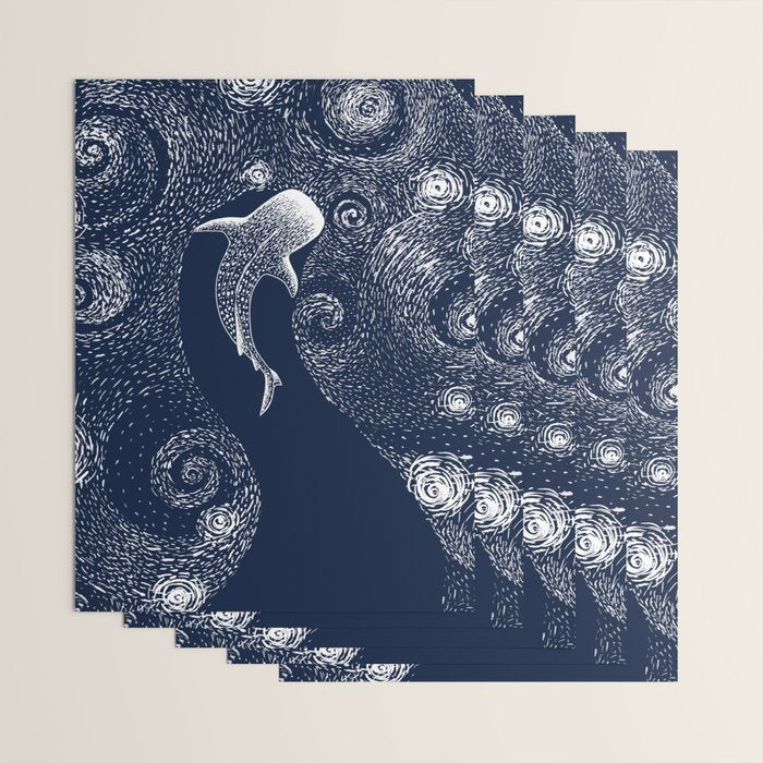 Star eater in Van Gogh style Wrapping Paper Gallery Image 3