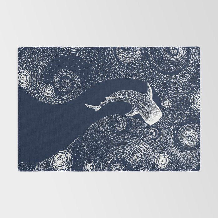 Star eater in Van Gogh style Rug Gallery Image 2