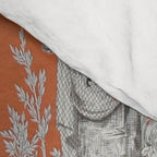 Orange Toile de Jouy Comforter Gallery Image 4