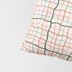 Retro Gingham - Pastel Colors  Pillow Sham Gallery Image 4