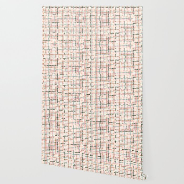 Retro Gingham - Pastel Colors  Wallpaper Gallery Image 2