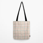 Retro Gingham - Pastel Colors  Tote Bag Gallery Image 2