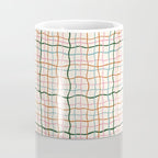 Retro Gingham - Pastel Colors  Coffee Mug Gallery Image 4