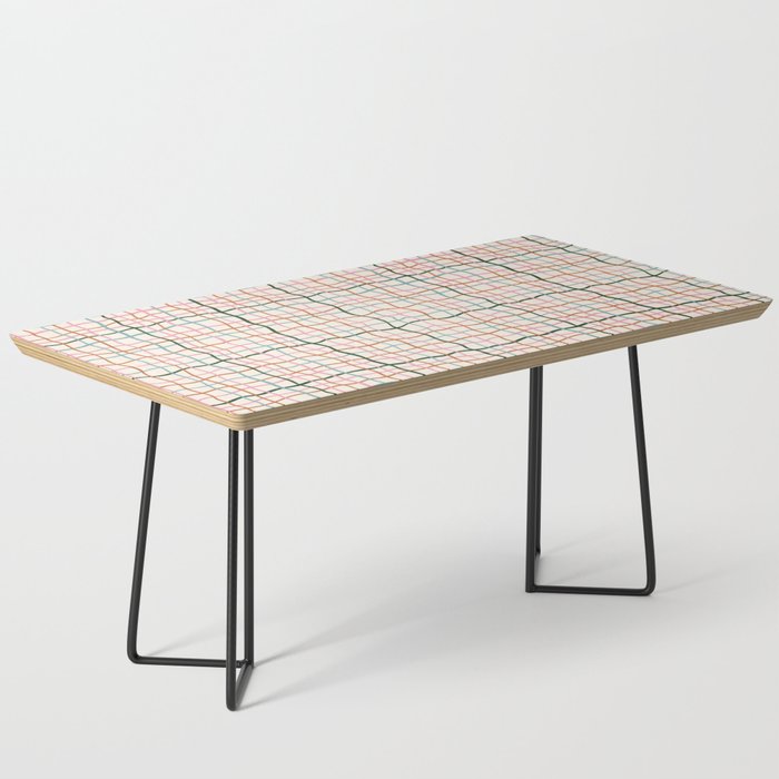 Retro Gingham - Pastel Colors  Coffee Table Gallery Image 1