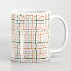 Retro Gingham - Pastel Colors  Coffee Mug Gallery Image 1