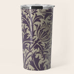 William Morris Thistle Grape Vellum Travel Mug Gallery Image 1
