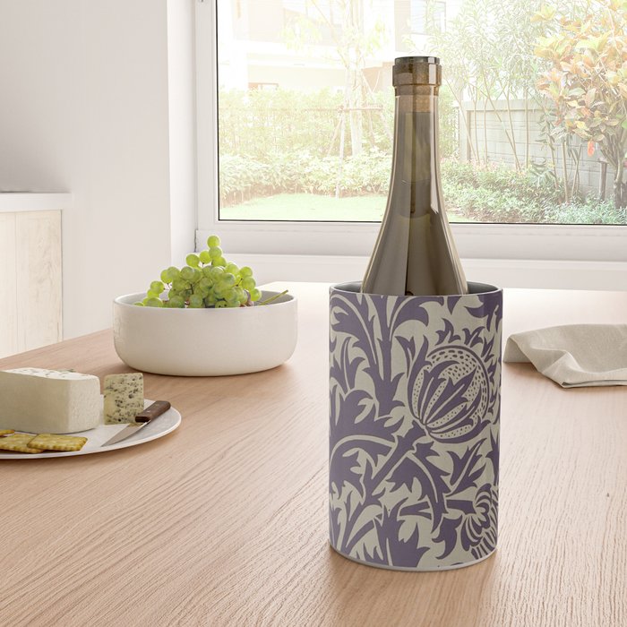 William Morris Thistle Grape Vellum Wine Chiller Gallery Image 4