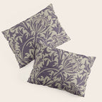 William Morris Thistle Grape Vellum Pillow Sham Gallery Image 3