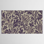 William Morris Thistle Grape Vellum Tablecloth Gallery Image 2
