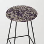 William Morris Thistle Grape Vellum Stool Gallery Image 2
