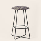 William Morris Thistle Grape Vellum Stool Gallery Image 1