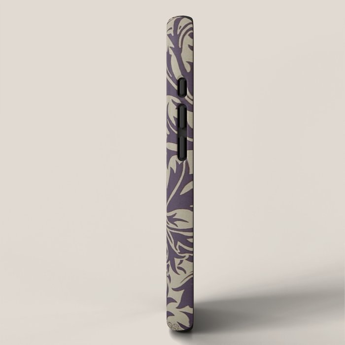 William Morris Thistle Grape Vellum iPhone Case Gallery Image 2