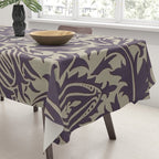 William Morris Thistle Grape Vellum Tablecloth Gallery Image 3