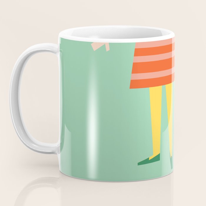 Girl and her doggy Coffee Mug Gallery Image 3