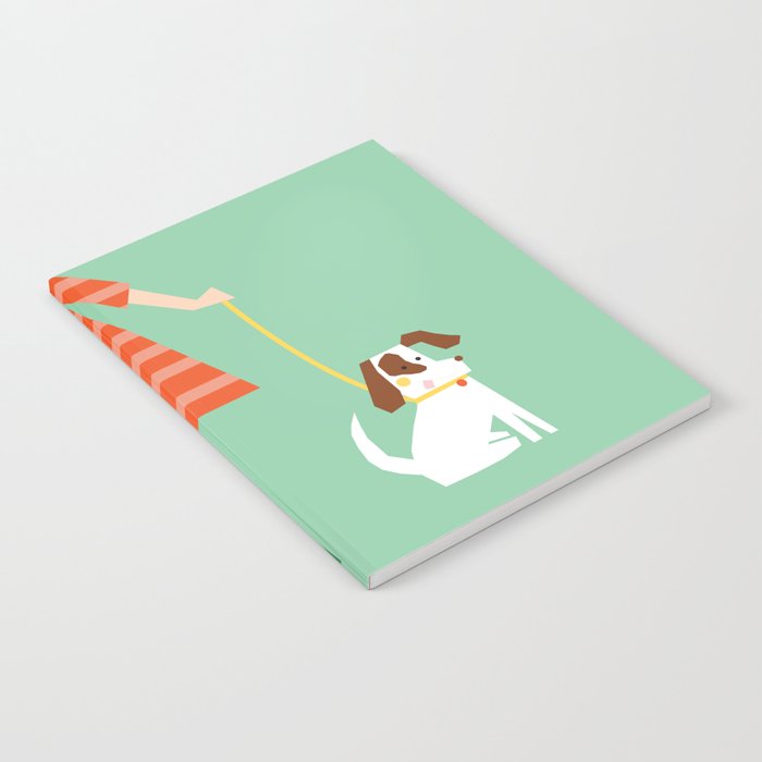 Girl and her doggy Notebook Gallery Image 2