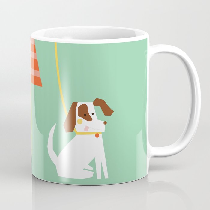 Girl and her doggy Coffee Mug Gallery Image 1