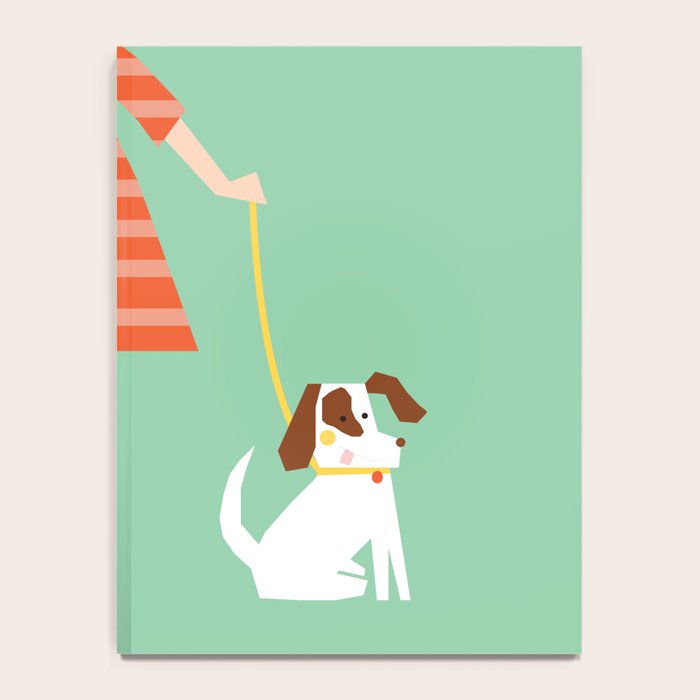 Girl and her doggy Notebook Gallery Image 4