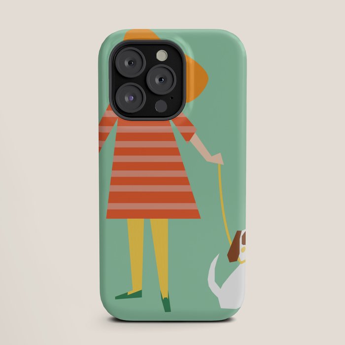 Girl and her doggy iPhone Case Gallery Image 19