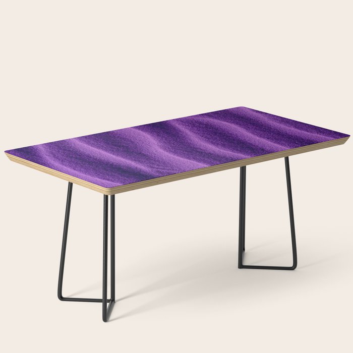 Sand Ripples - Purple Coffee Table Gallery Image 1
