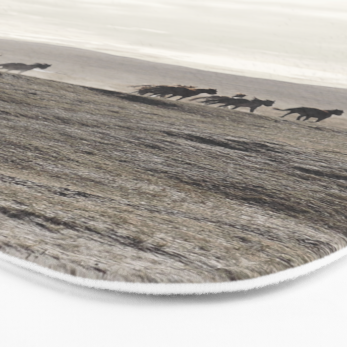 Horses on the Dunes Bath Mat Gallery Image 3