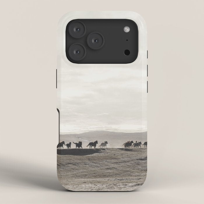 Horses on the Dunes iPhone Case Gallery Image 3