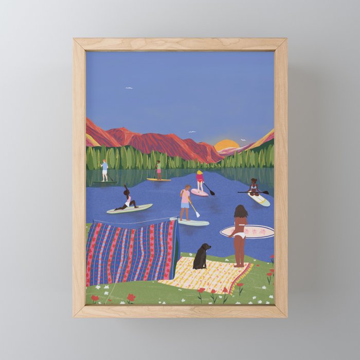 Lake Mini Art Print Gallery Image 1
