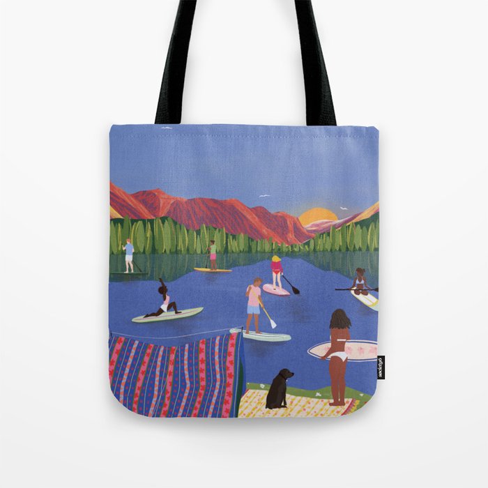 Lake Tote Bag Gallery Image 1