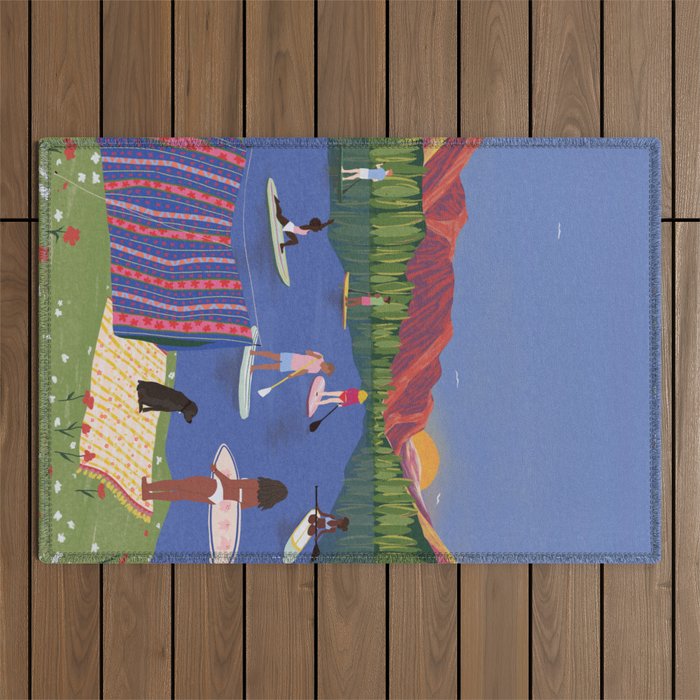 Lake Outdoor Rug Gallery Image 1