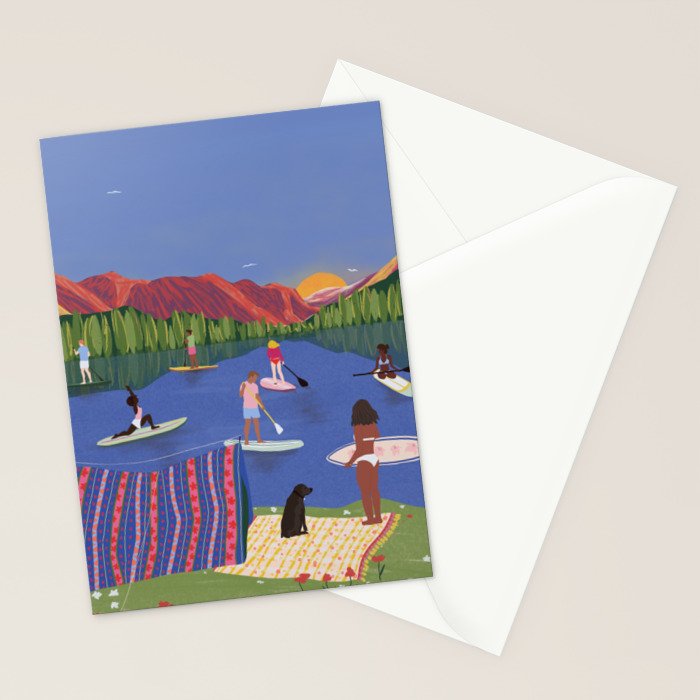 Lake Stationery Card Gallery Image 2
