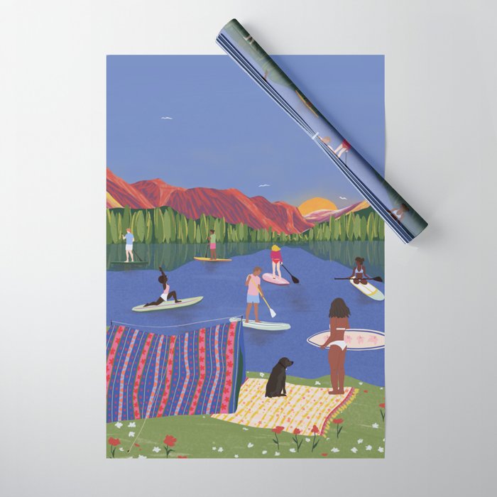 Lake Wrapping Paper Gallery Image 1