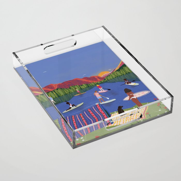 Lake Acrylic Tray Gallery Image 1
