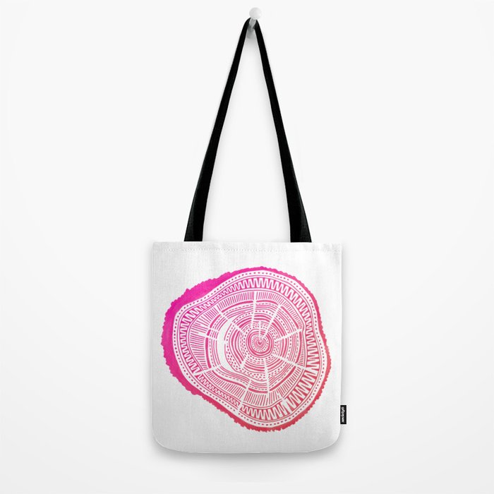 Ponderosa Pine - Pink OmbrÃ© Palette Tote Bag Gallery Image 2