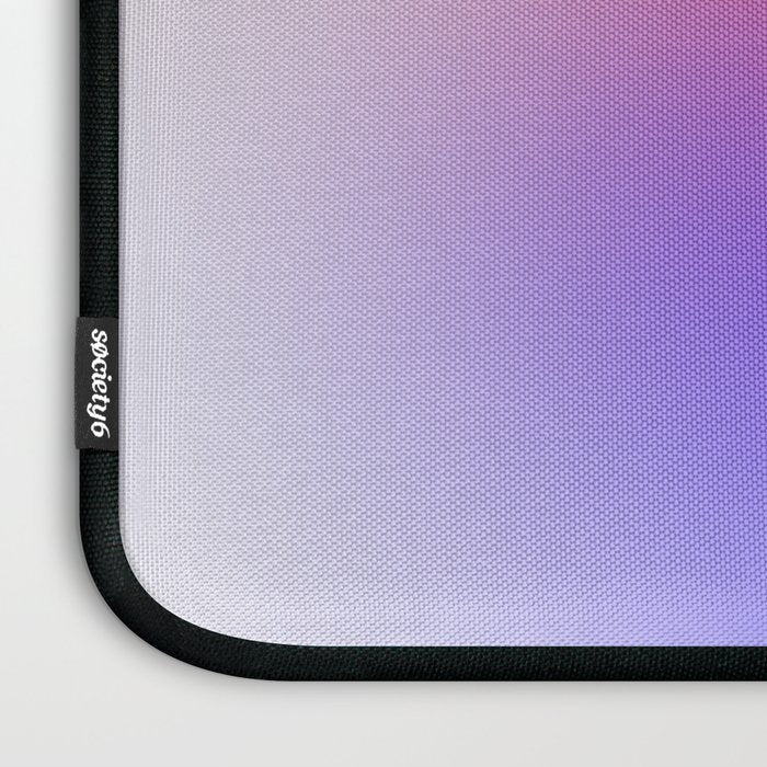 Focus On The Good: Aura-Gradient-Quote-Decor Laptop Sleeve Gallery Image 3