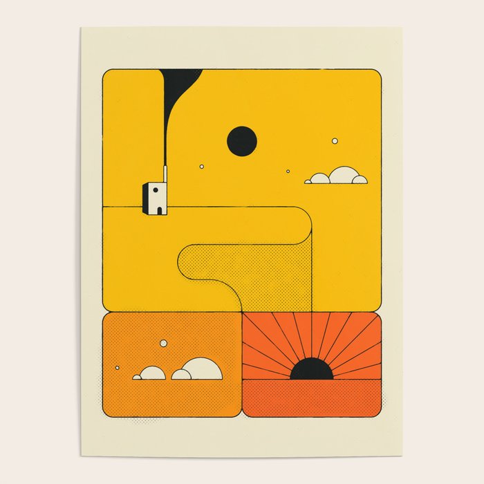 ORANGE SUNSET Poster Gallery Image 4