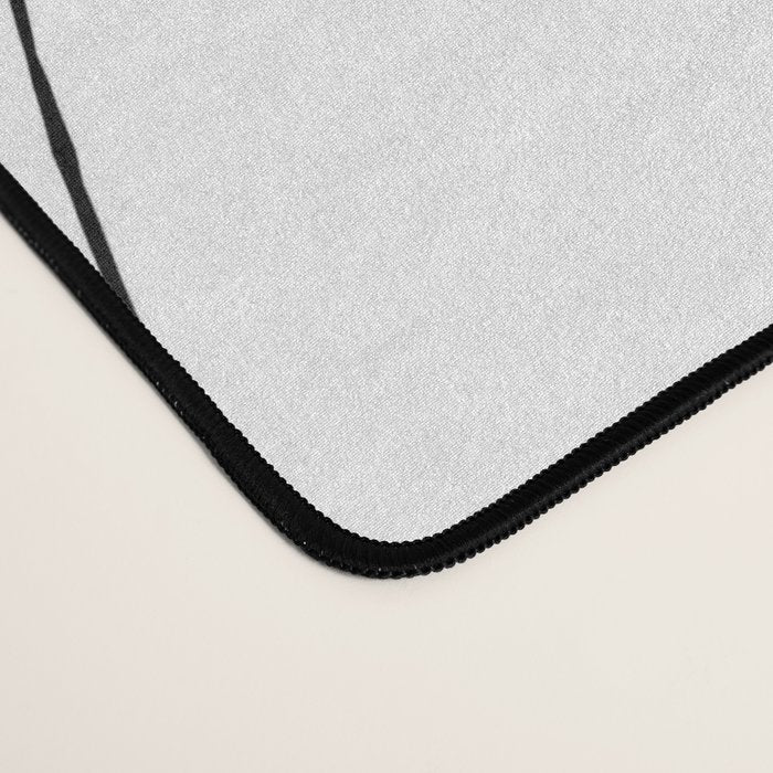 Flowing Ink Dynamics Black And White Desk Mat Gallery Image 4