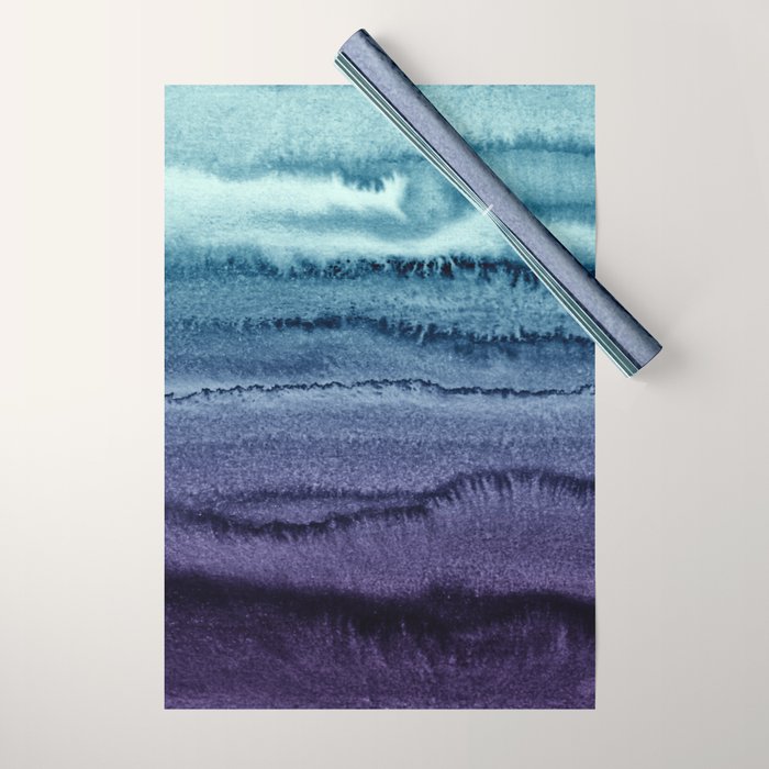 WITHIN THE TIDES EARLY SUNDOWN by Monika Strigel Wrapping Paper Gallery Image 1