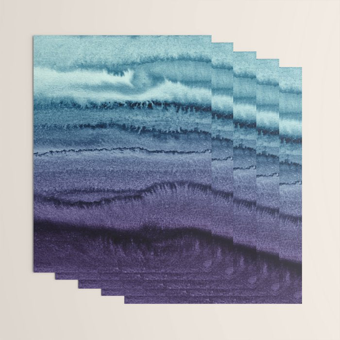 WITHIN THE TIDES EARLY SUNDOWN by Monika Strigel Wrapping Paper Gallery Image 3