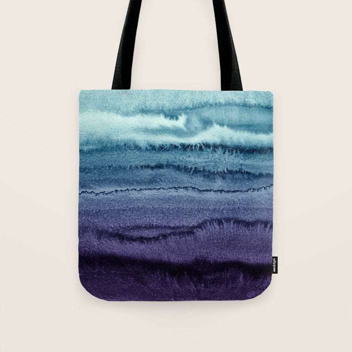 WITHIN THE TIDES EARLY SUNDOWN by Monika Strigel Tote Bag Gallery Image 1