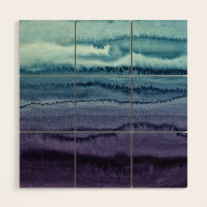 WITHIN THE TIDES EARLY SUNDOWN by Monika Strigel Wood Wall Art Gallery Image 1