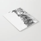 woman with flowers and butterflies 9a Notebook Gallery Image 3
