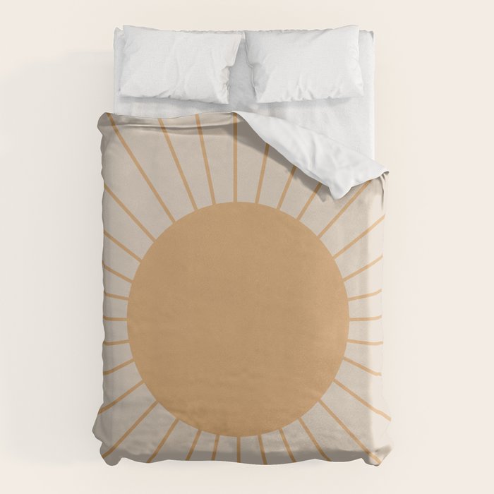 Minimal Sunrays Duvet Cover Gallery Image 6
